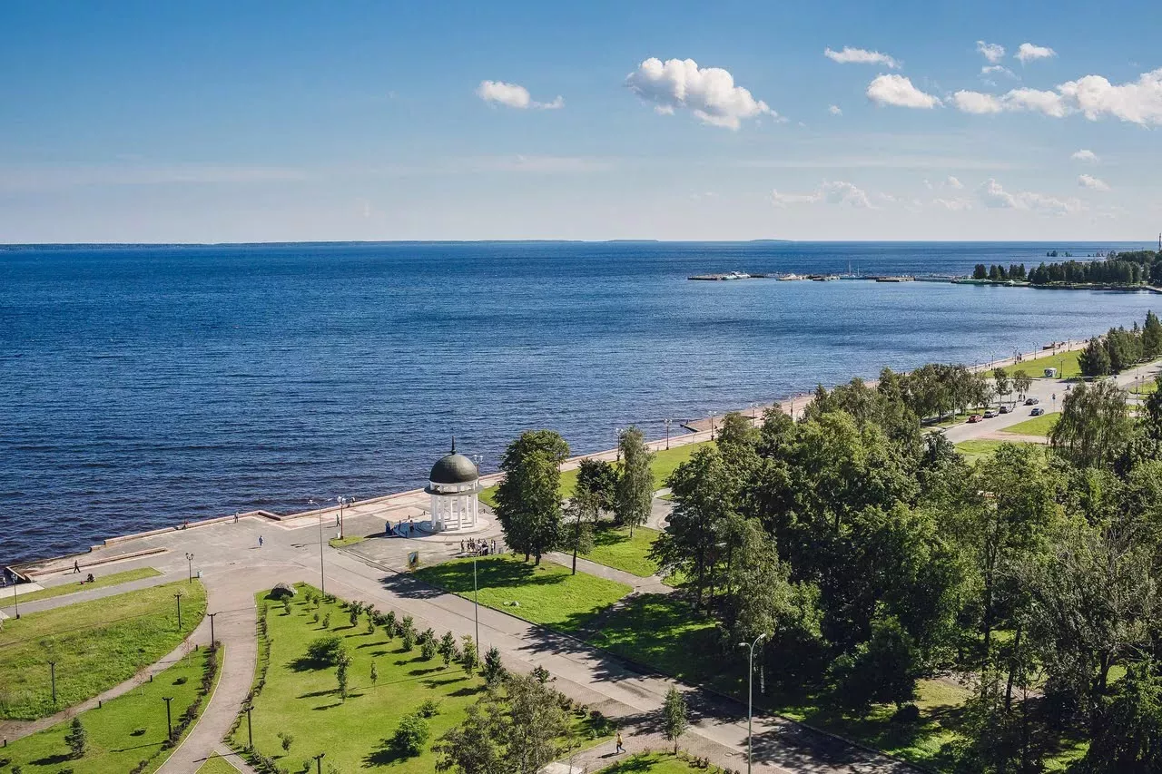 Парки и улицы для прогулки в Петрозаводске